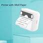 Portable Bluetooth Thermal Printer with 1000mAh Battery and High-Resolution Printing