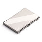 304 Stainless Steel Geometric Business Card Holder Case