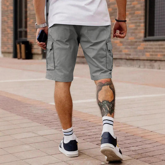 Workwear Shorts Men's New Summer American Straight Cropped Casual Pants