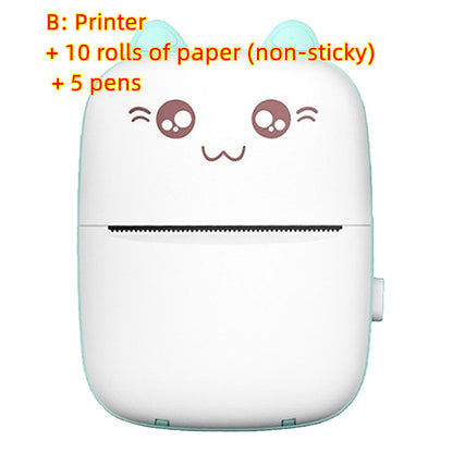 Portable Mini Printer - Quick, Clear & Wireless Printing
