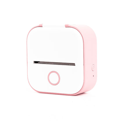 Phomemo T02 Mini Pocket Thermal Printer – Inkless Bluetooth Label Printer, Supports 10 Languages, 1000mAh Battery