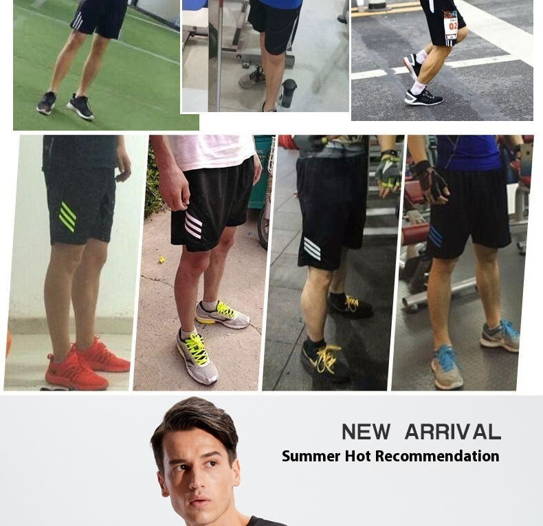 Sports Shorts Men's Loose Five Points Running Leisure Beach