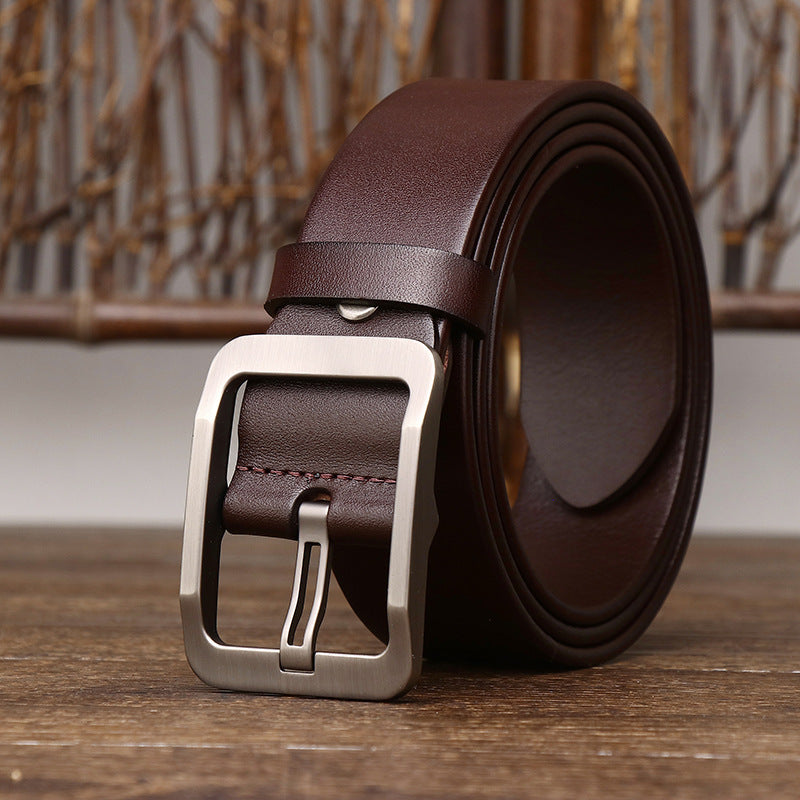 Minimalist Light Luxury Business Belt Pin Buckle Fashion Casual All-matching