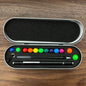 Two-Color Model Magnet Pen Color Ball Magnetic Pen Decompression Pen Magnetic Pole Decompression Pen Game Children's Toys