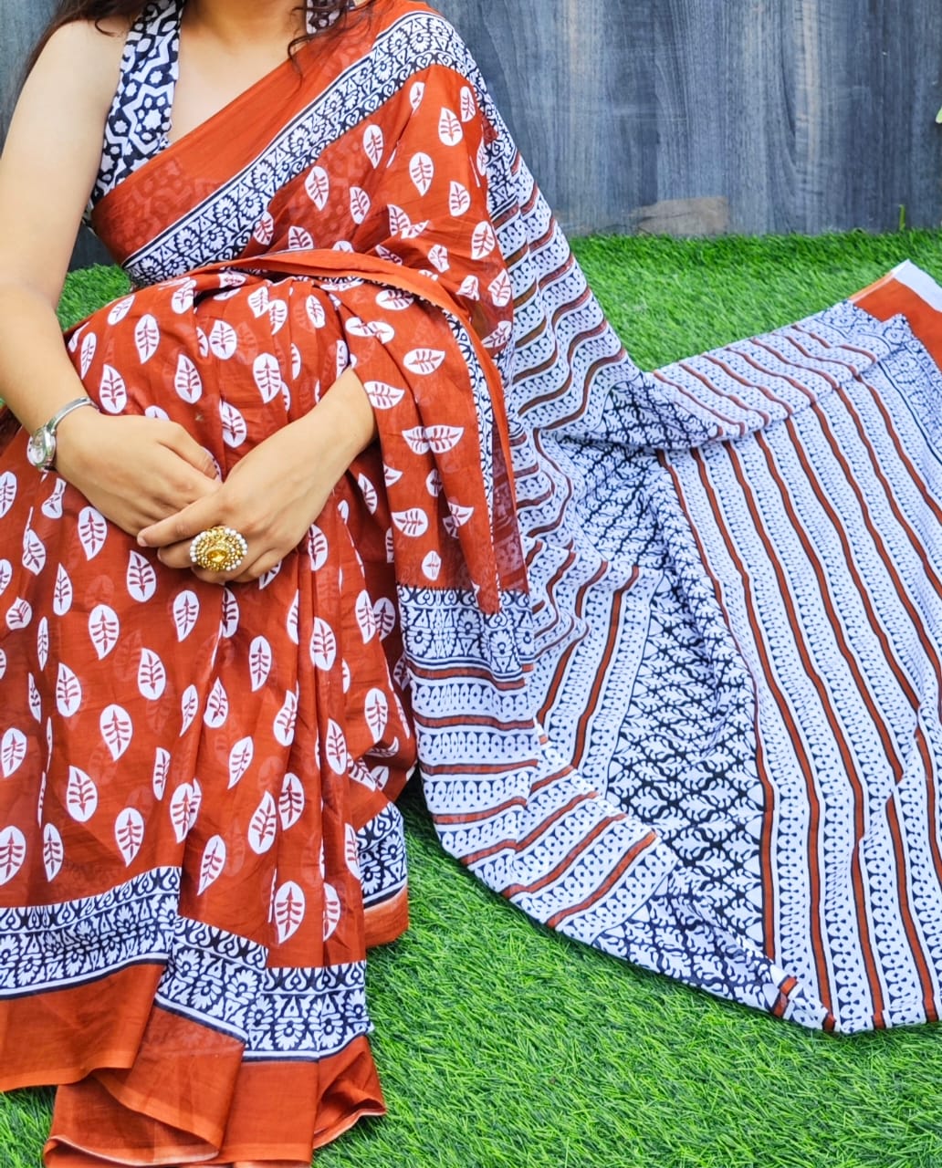 Cotton Sarees and Blouse
