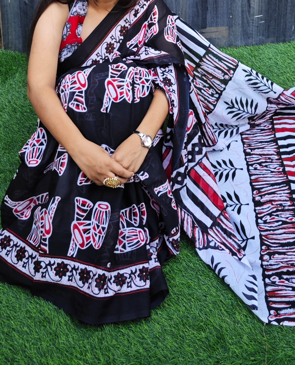 Cotton Sarees and Blouse