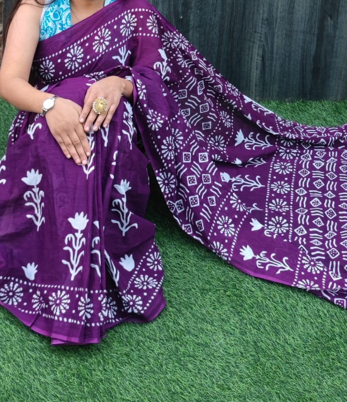 Cotton Sarees and Blouse