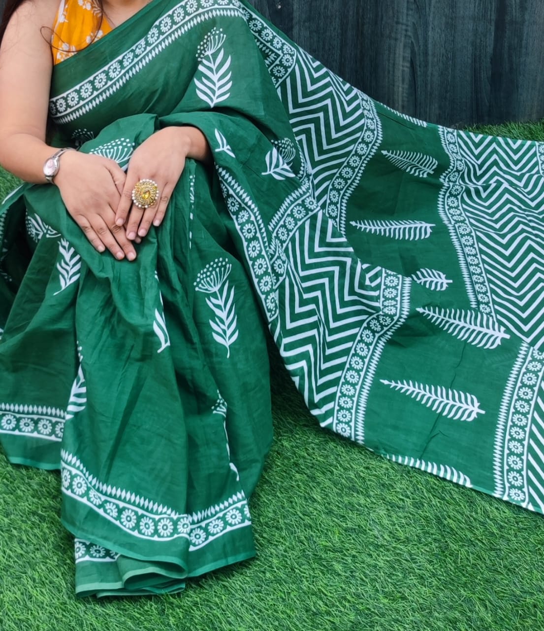 Cotton Sarees and Blouse