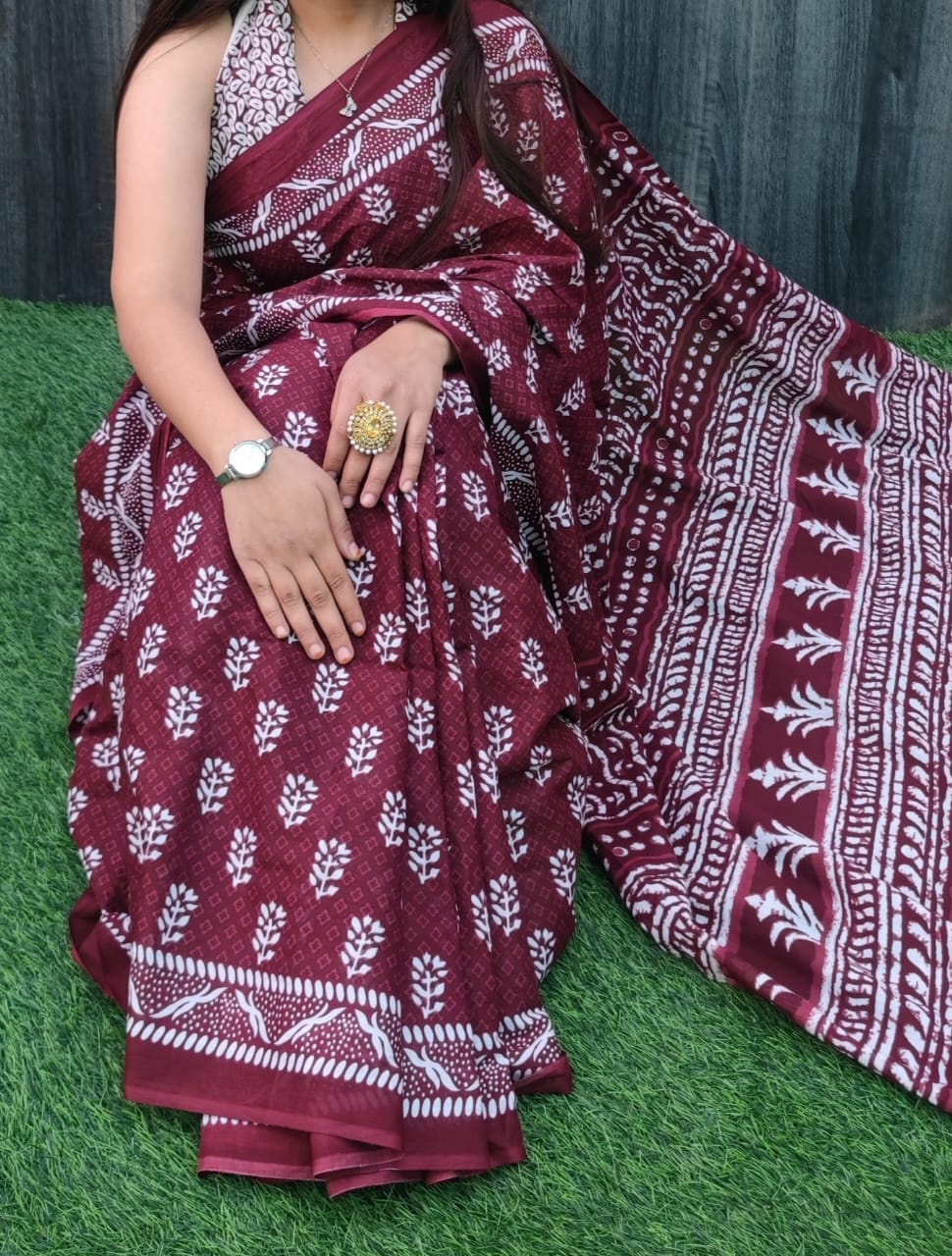 Cotton Sarees and Blouse