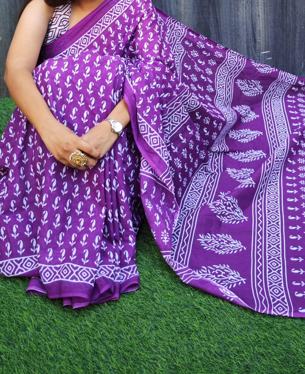 Cotton Sarees and Blouse