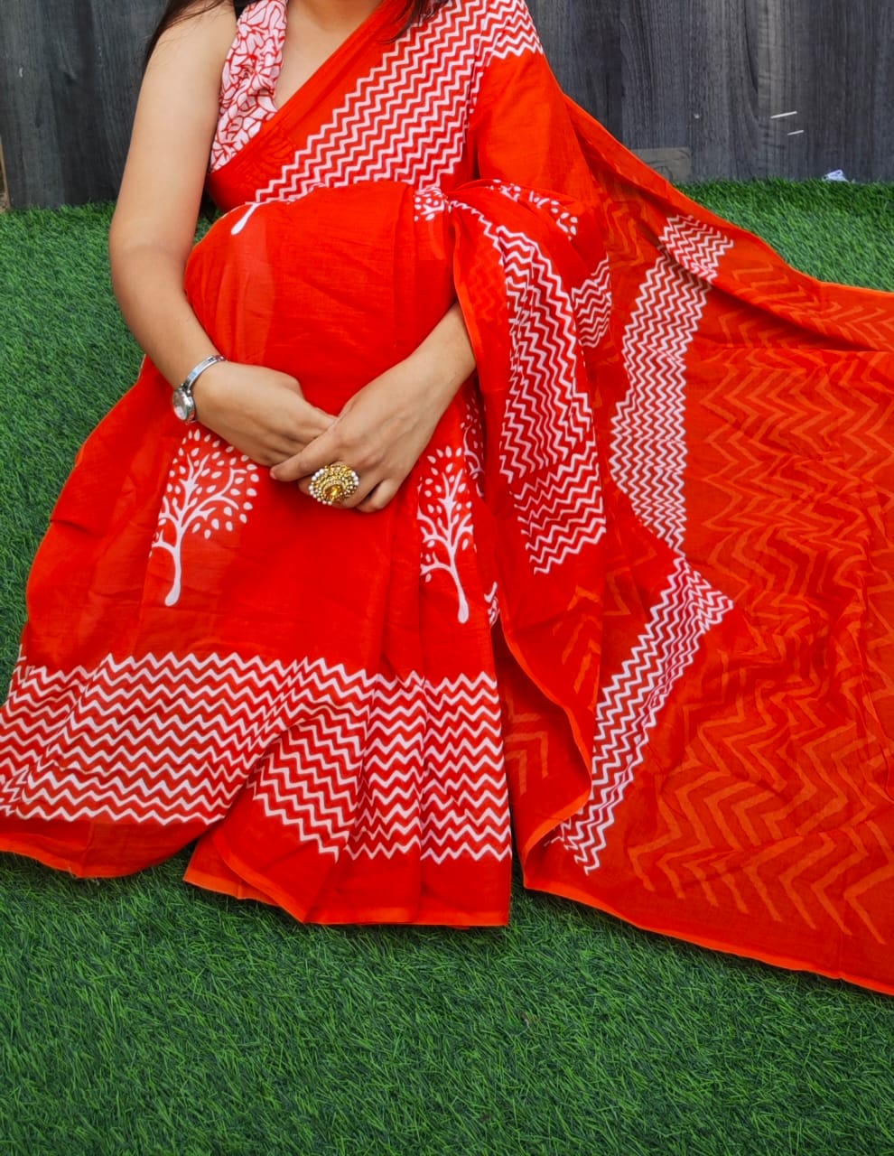Cotton Sarees and Blouse