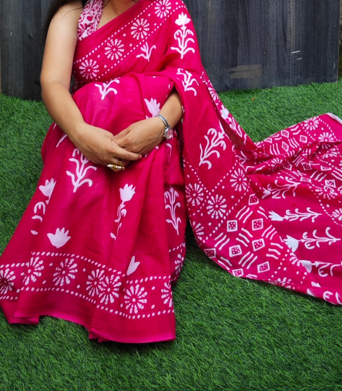 Cotton Sarees and Blouse