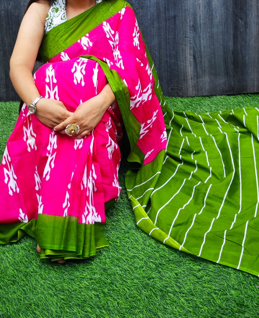 Cotton Sarees and Blouse