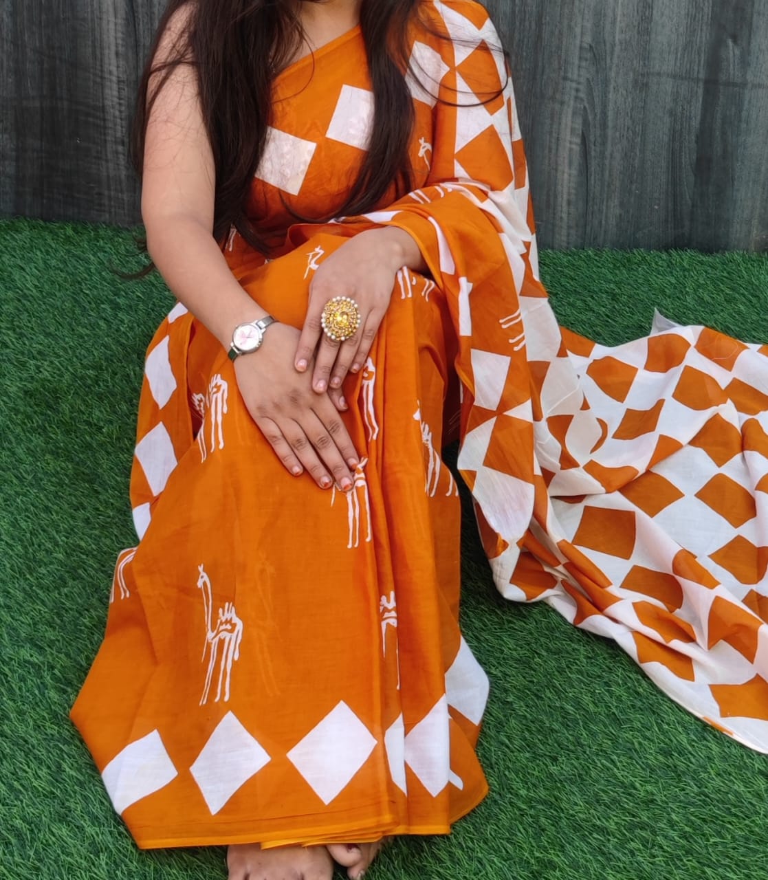 Cotton Sarees and Blouse