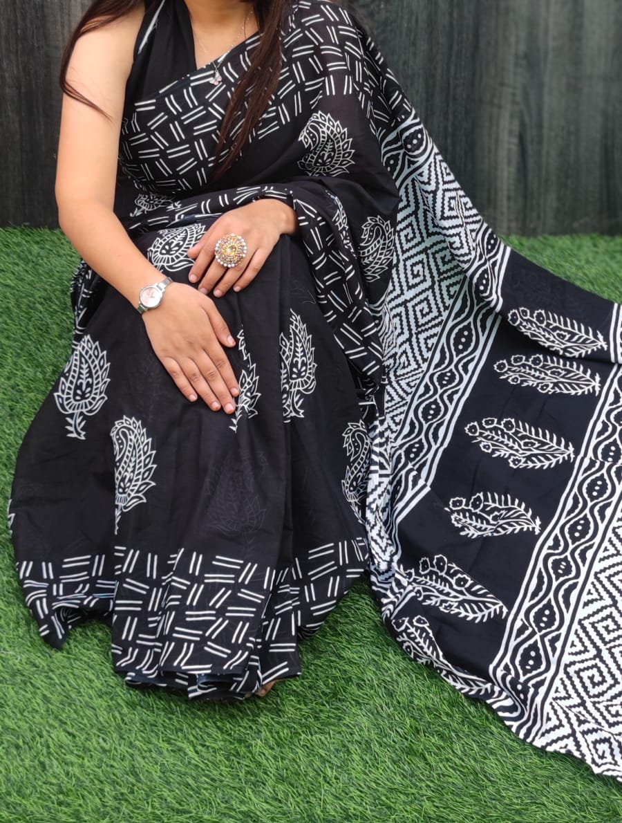 Cotton Sarees and Blouse