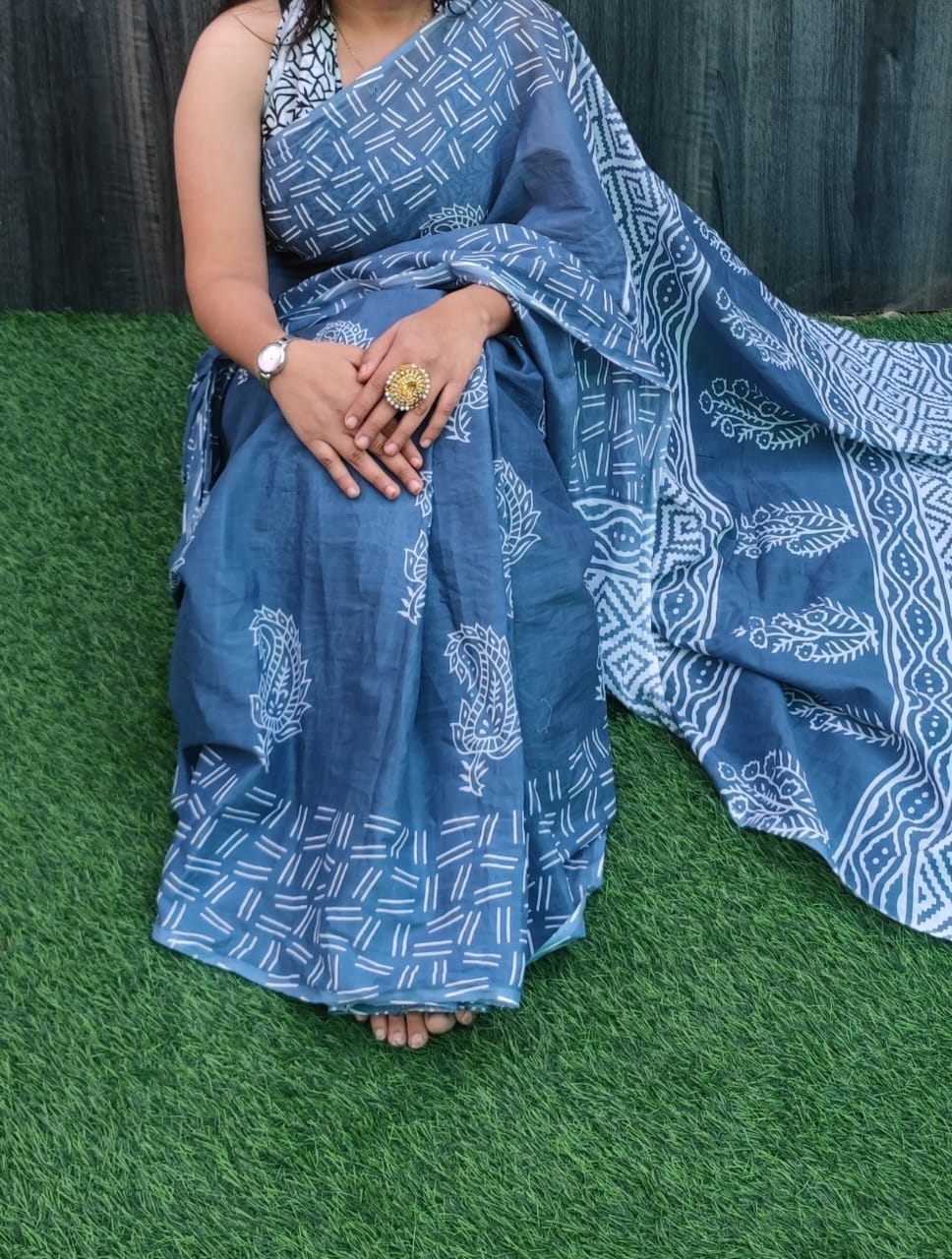 Cotton Sarees and Blouse