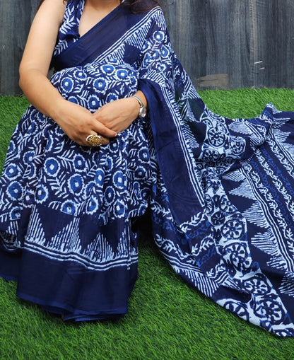 Cotton Sarees and Blouse