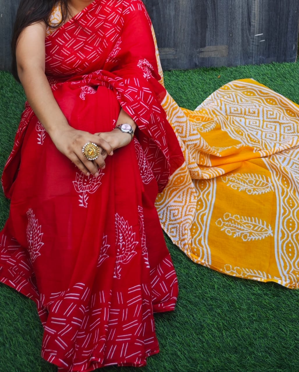 Cotton Sarees and Blouse