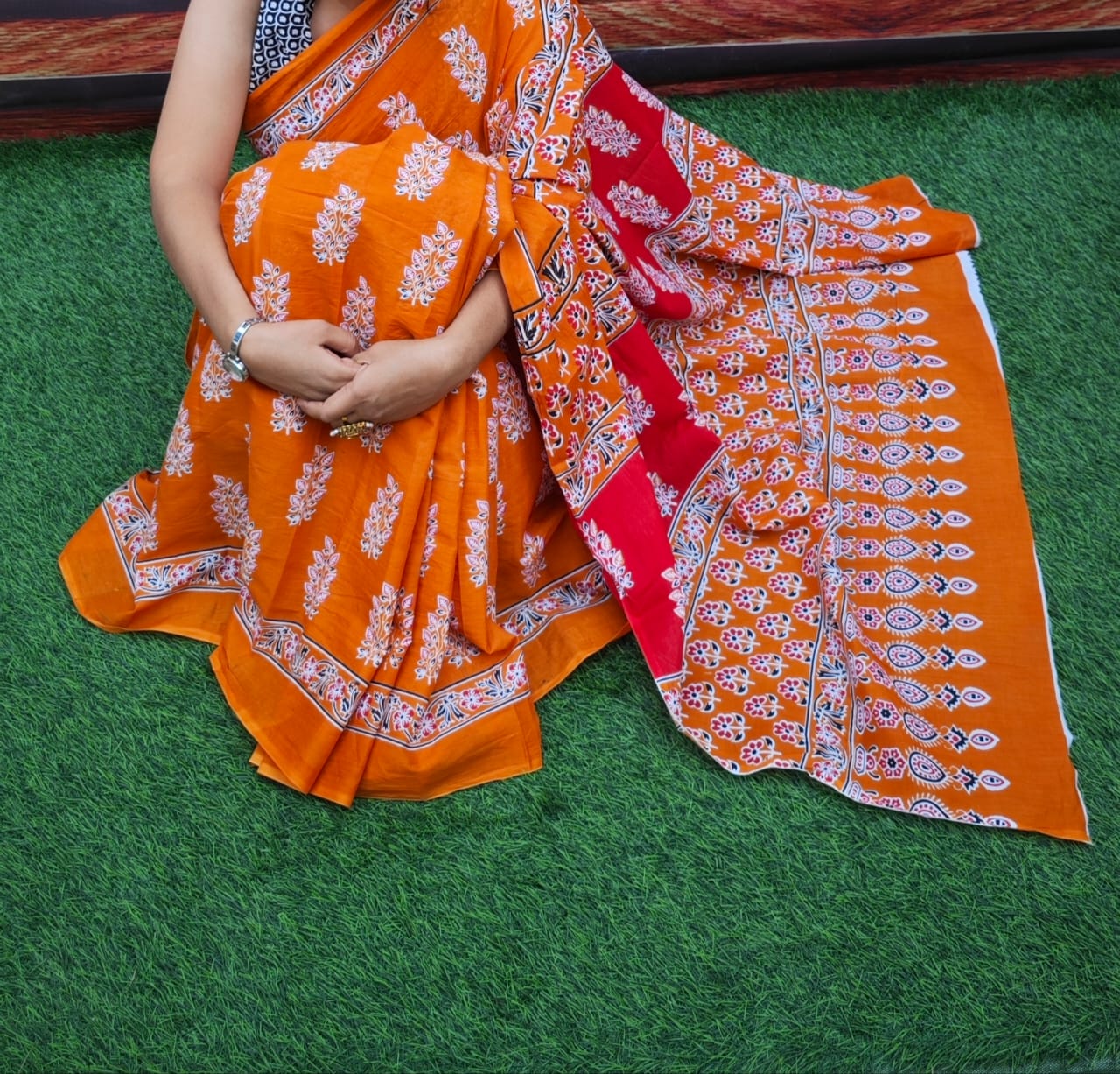Cotton Sarees and Blouse