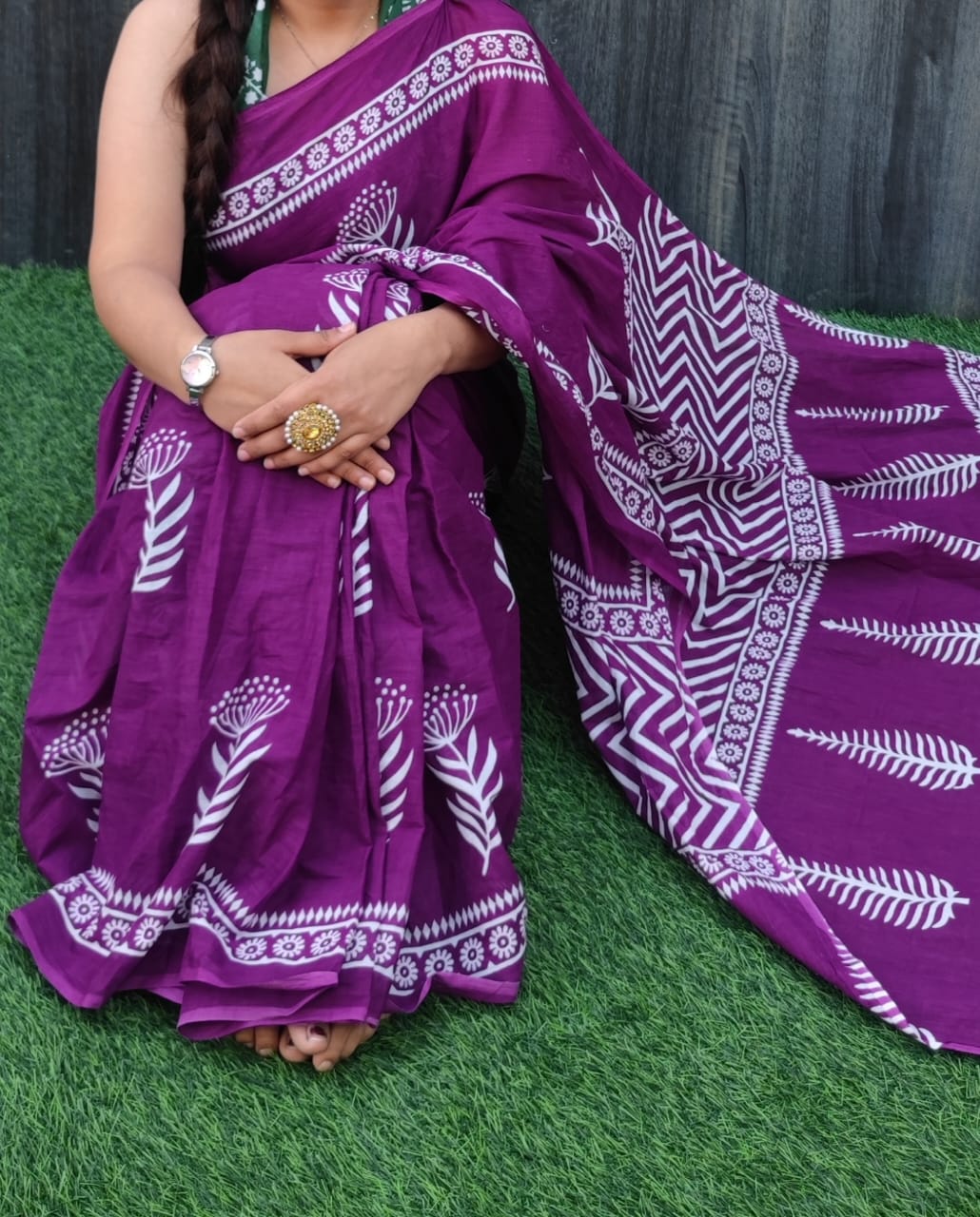 Cotton Sarees and Blouse