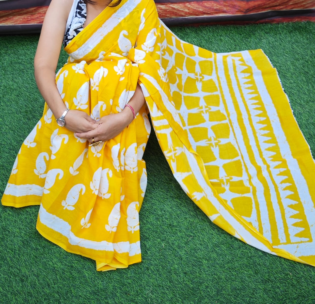Cotton Sarees and Blouse
