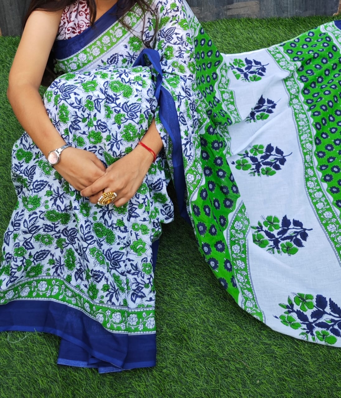 Cotton Sarees and Blouse