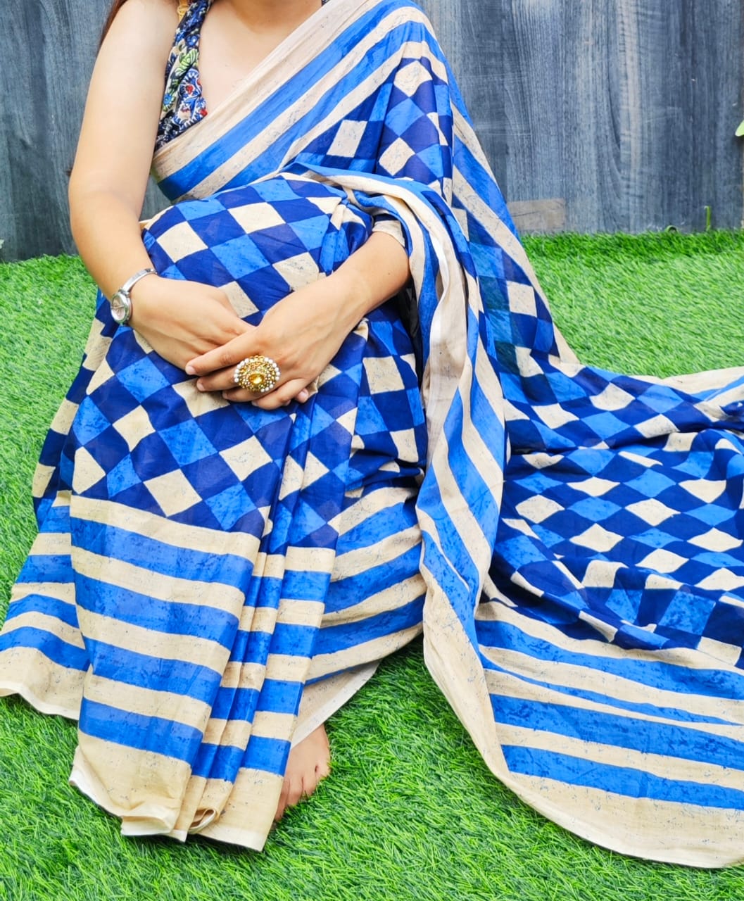 Cotton Sarees and Blouse
