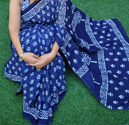 Cotton Sarees and Blouse