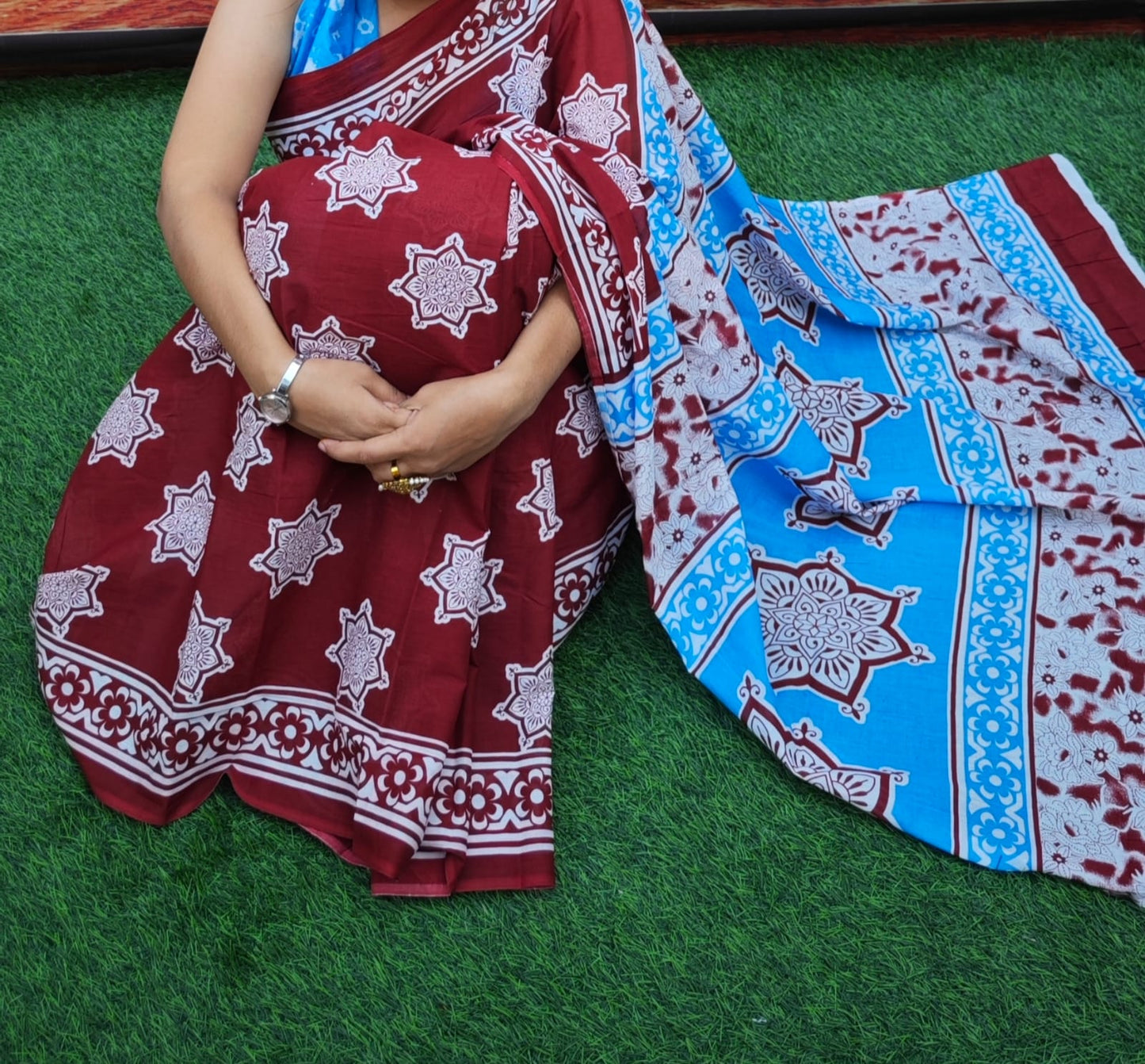 Cotton Sarees and Blouse