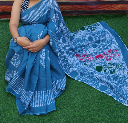 Cotton Sarees and Blouse