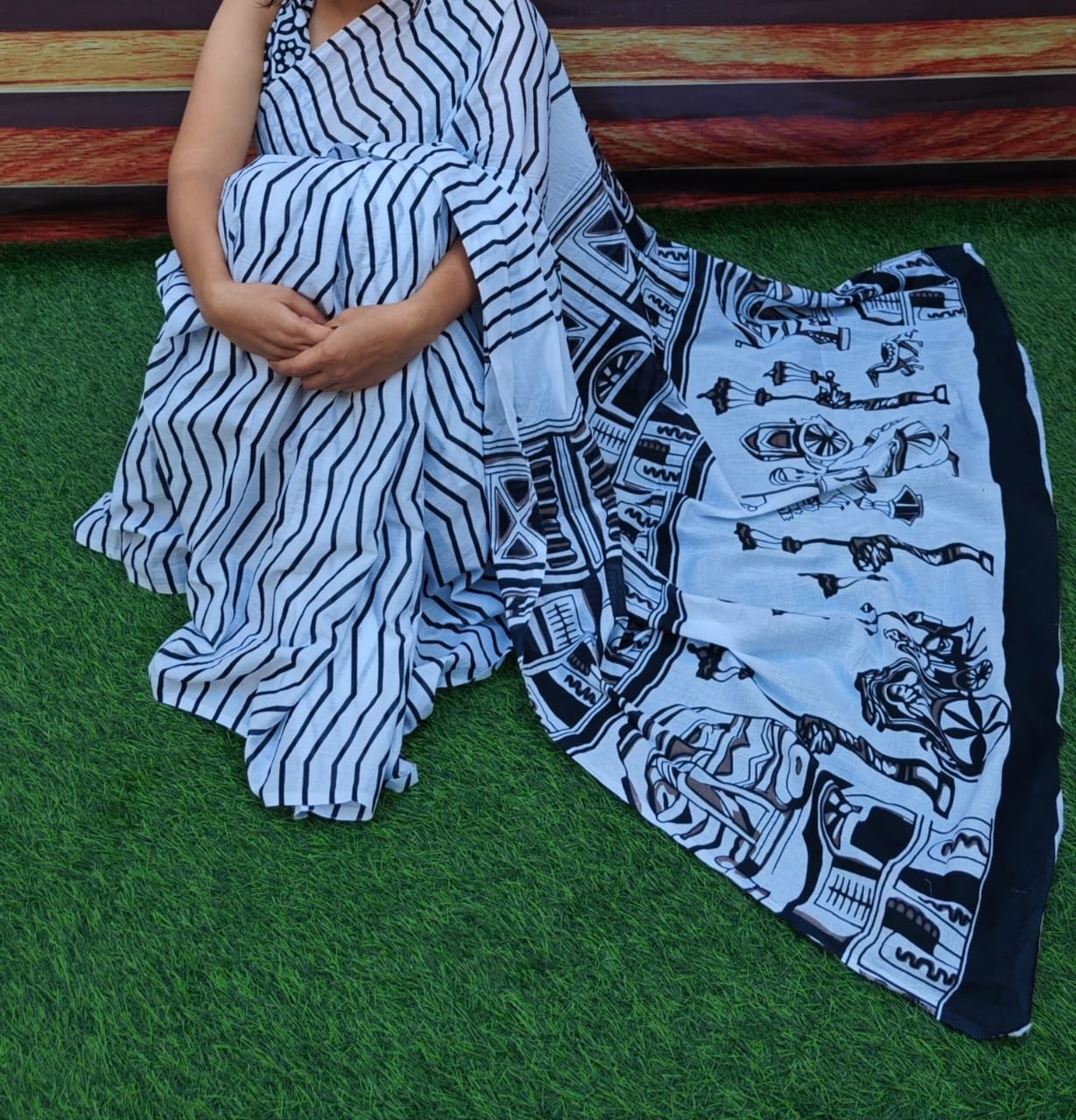 Cotton Sarees and Blouse