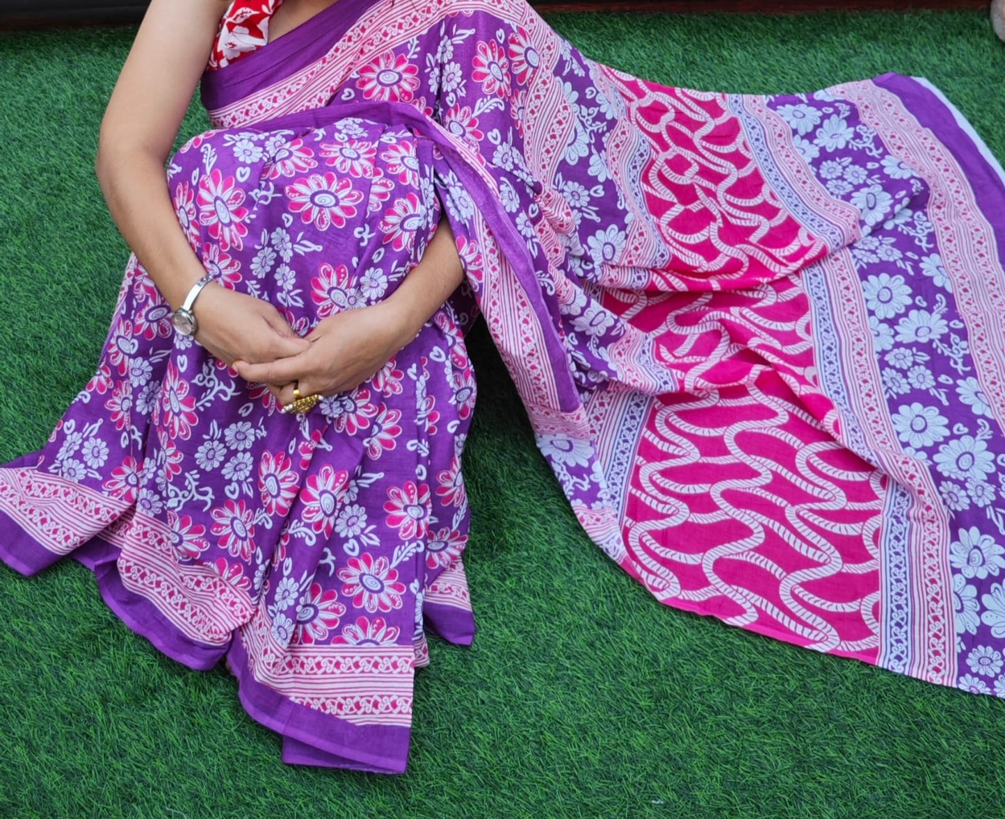 Cotton Sarees and Blouse