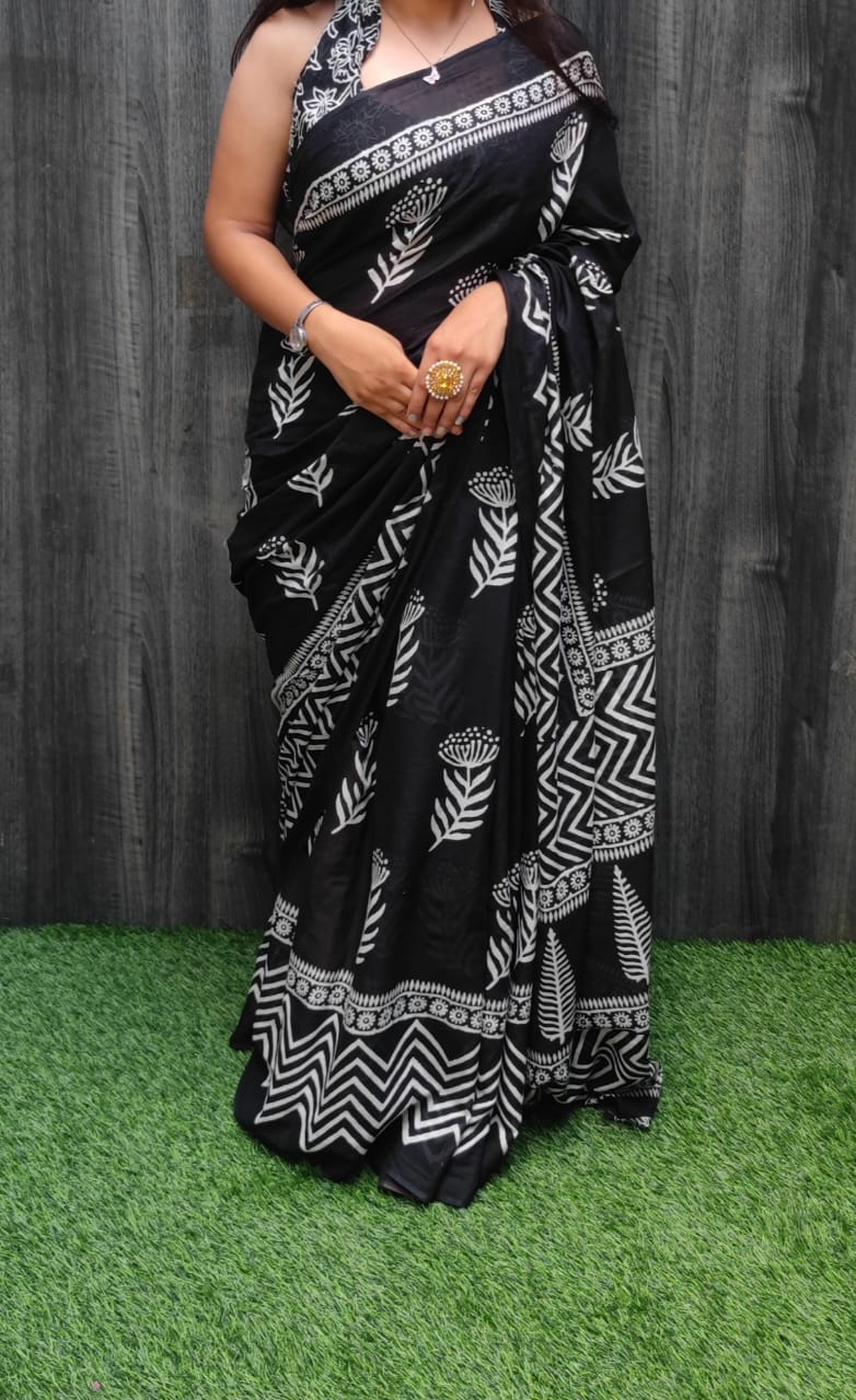 Cotton Sarees and Blouse