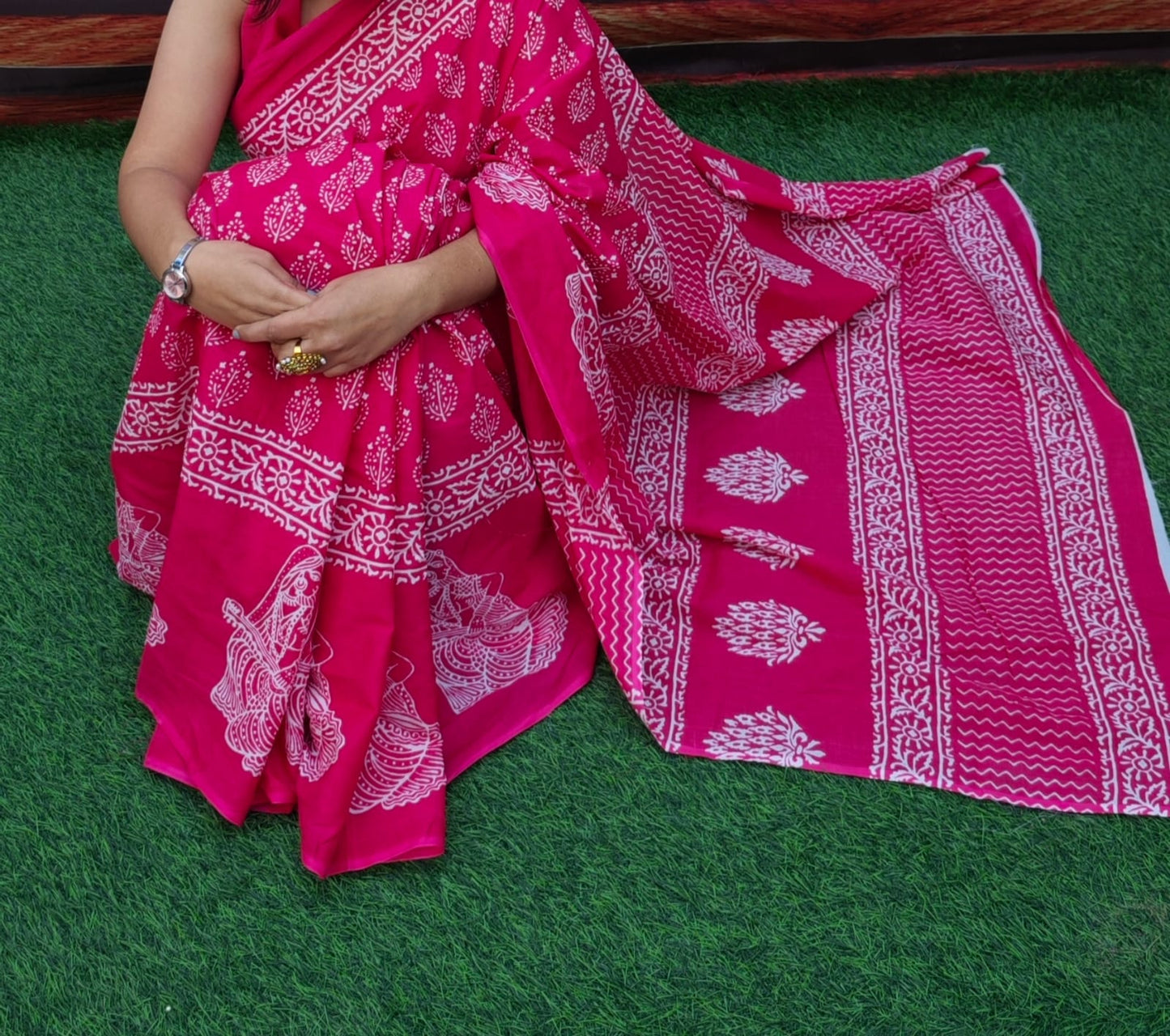 Cotton Sarees and Blouse