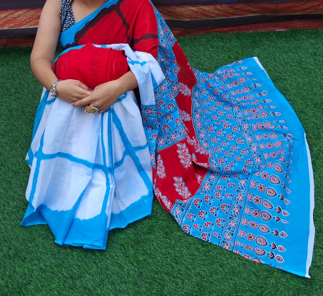Cotton Sarees and Blouse
