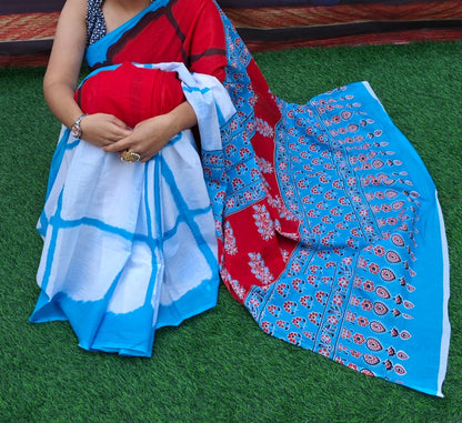 Cotton Sarees and Blouse