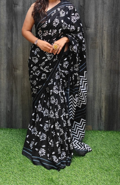 Cotton Sarees and Blouse