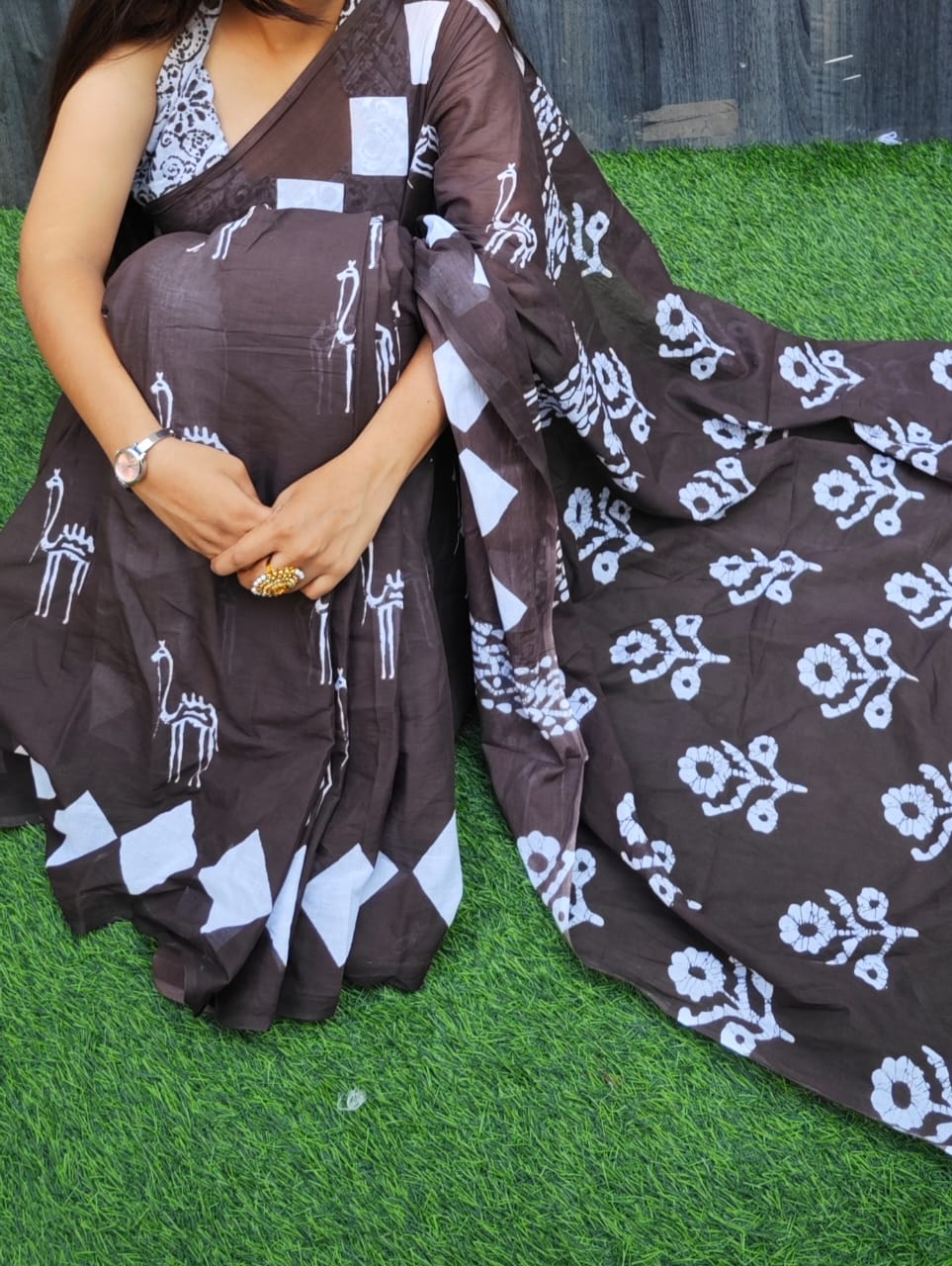 Cotton Sarees and Blouse