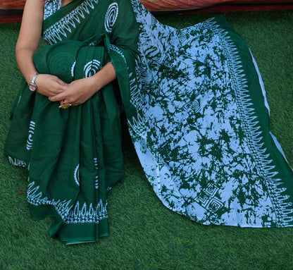 Cotton Sarees and Blouse