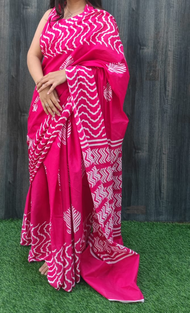 Cotton Sarees and Blouse