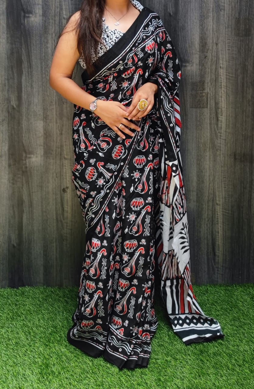 Cotton Sarees and Blouse