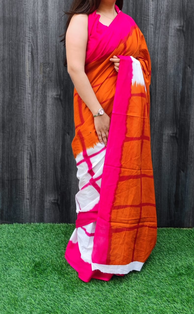 Cotton Sarees and Blouse