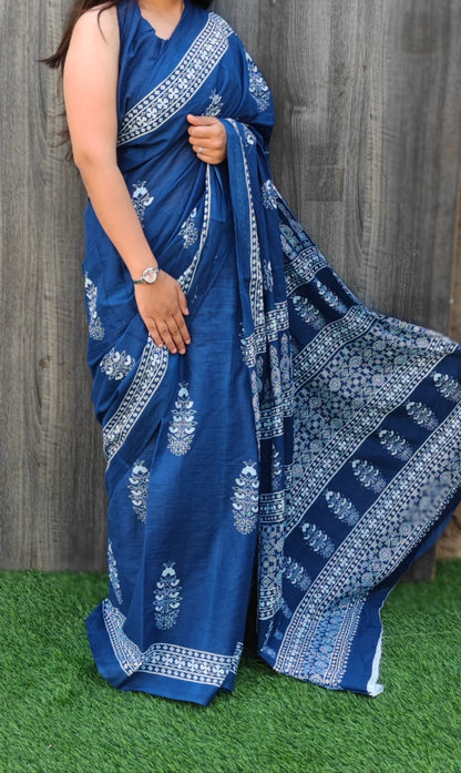 Cotton Sarees and Blouse