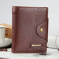 Guaranteed Genuine Leather Brand Men Wallets Design Short Small Wallets