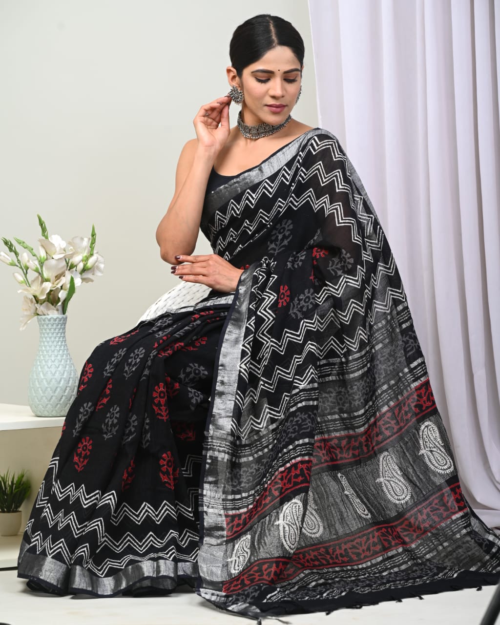 Kalamkari Saree