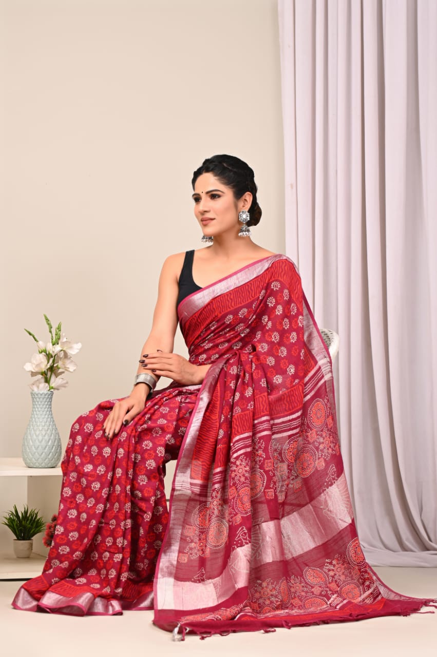 Kalamkari Saree