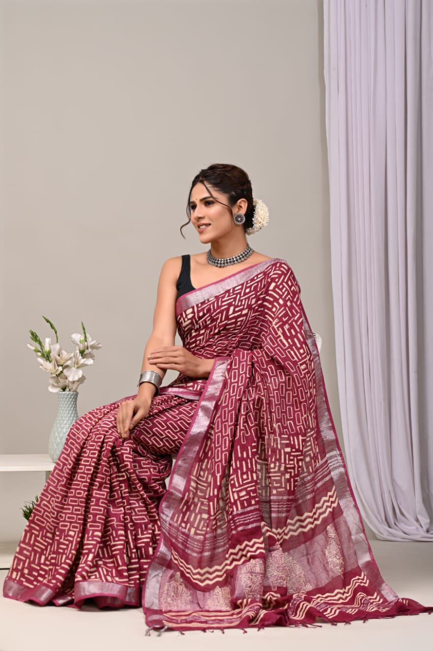 Kalamkari Saree