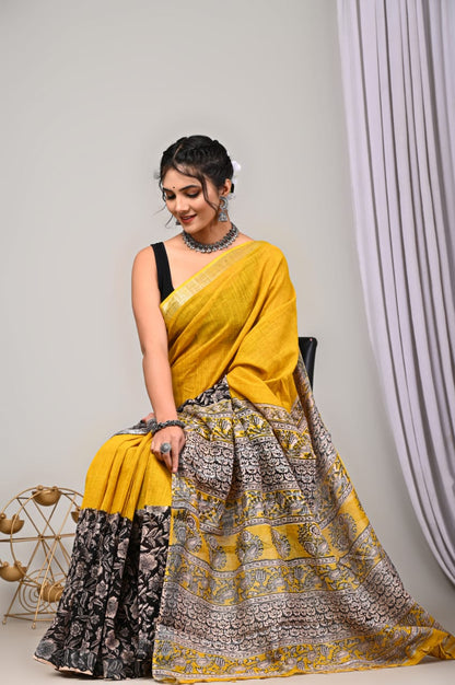 Kalamkari Saree