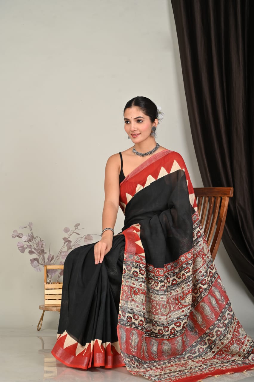 Kalamkari Saree