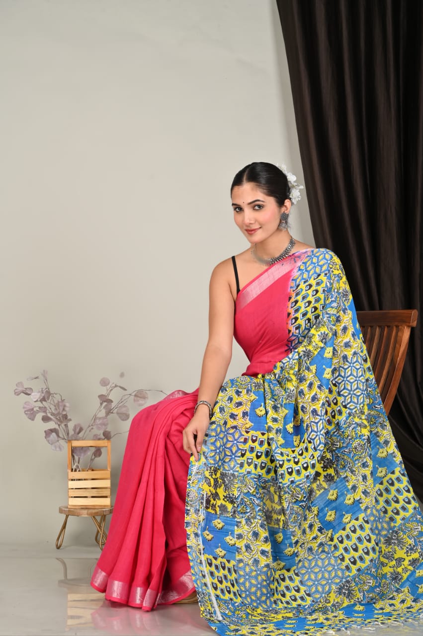 Kalamkari Saree